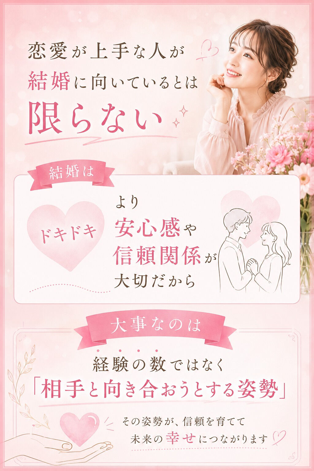 恋愛経験がない男性が
