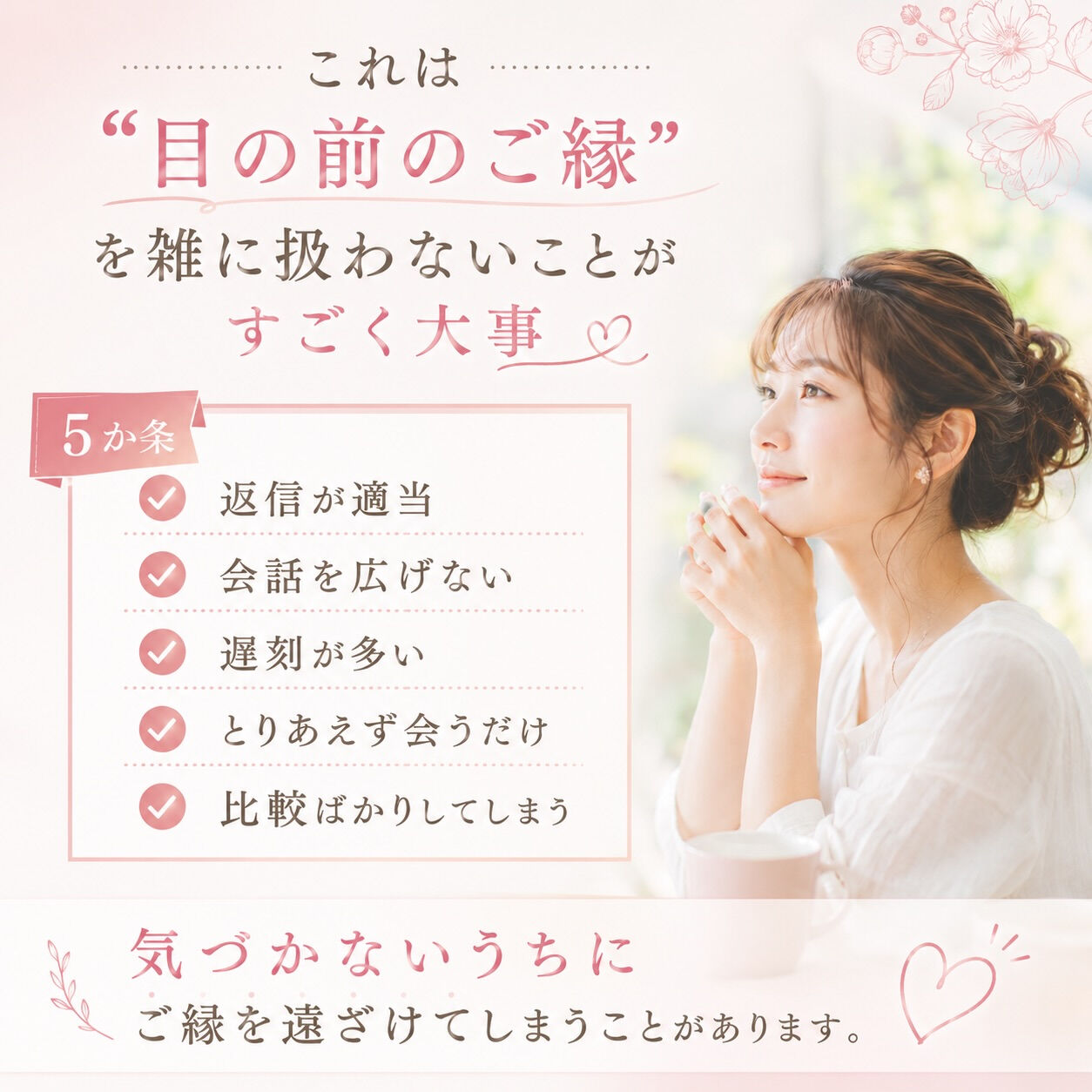 お見合い申し込み