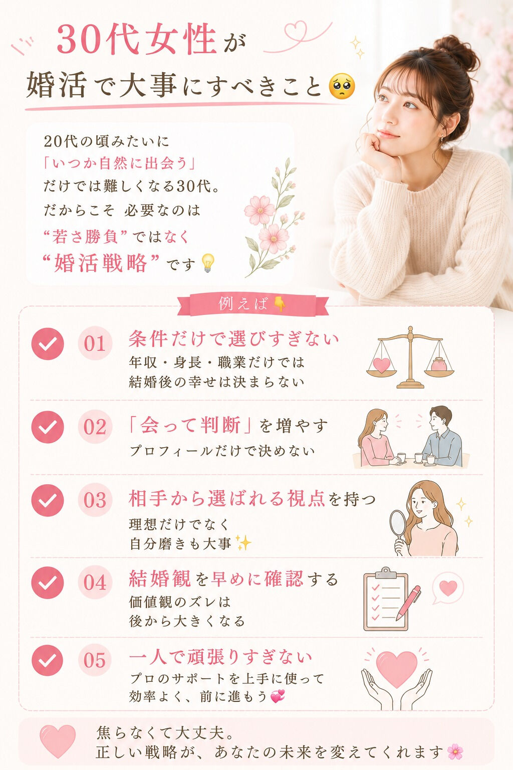 30代女性が