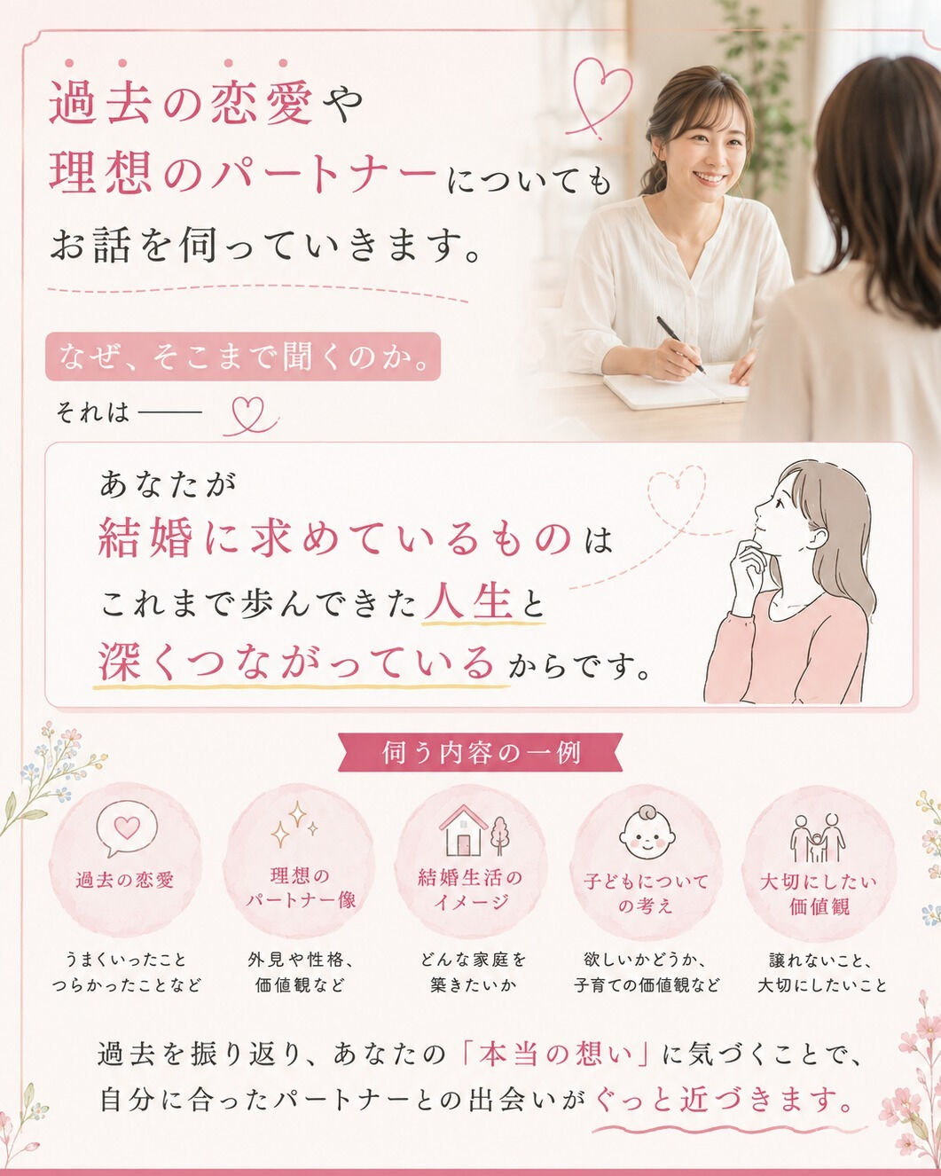 結婚相談所の無料相談って