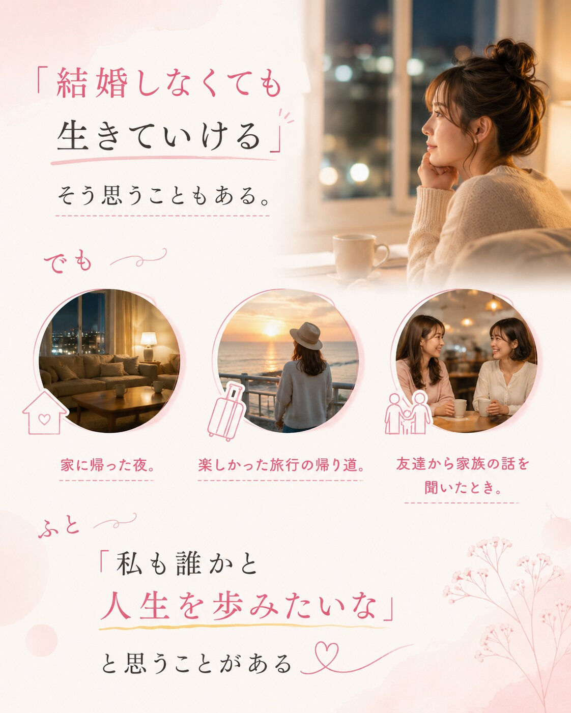 「結婚はしたい